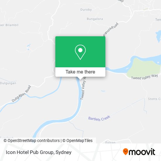 Icon Hotel Pub Group map