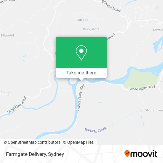 Farmgate Delivery map