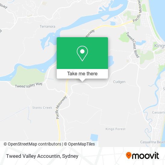 Tweed Valley Accountin map