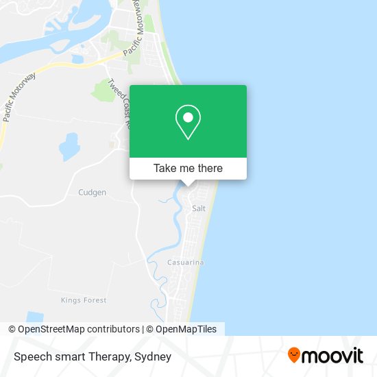 Speech smart Therapy map