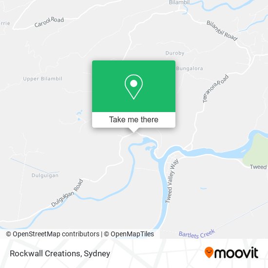 Rockwall Creations map