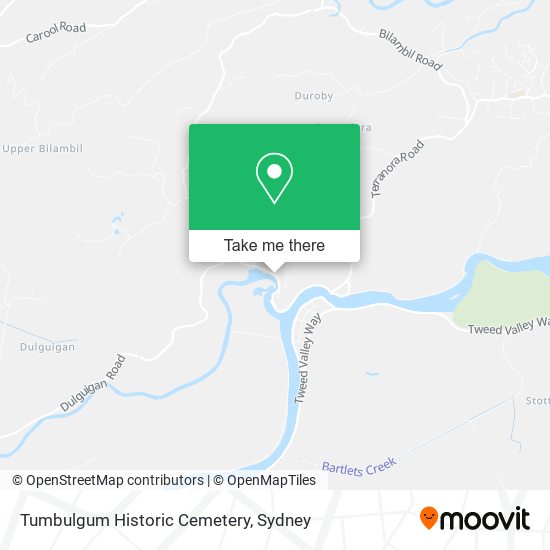 Mapa Tumbulgum Historic Cemetery