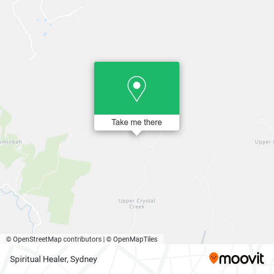 Spiritual Healer map
