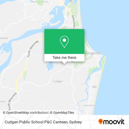 Cudgen Public School P&C Canteen map