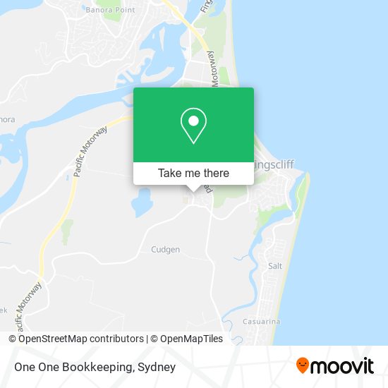 One One Bookkeeping map