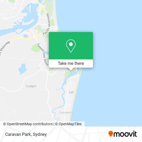 Caravan Park map