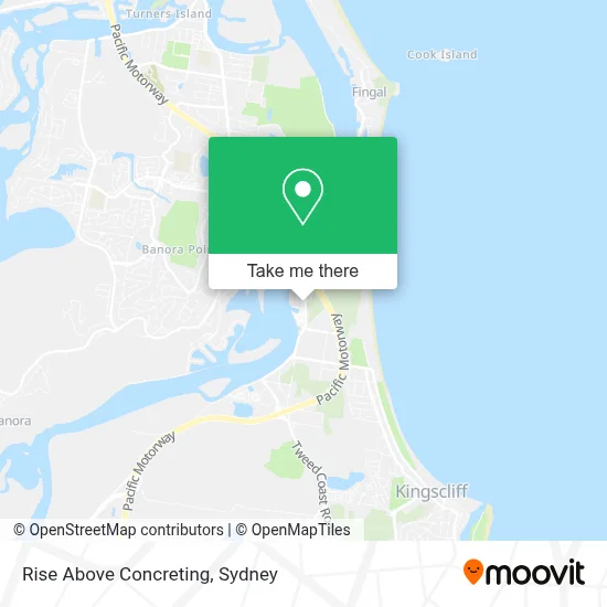 Mapa Rise Above Concreting