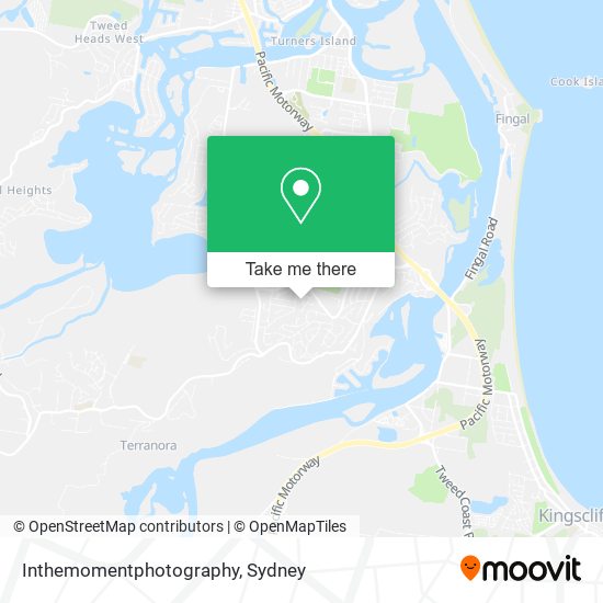 Inthemomentphotography map