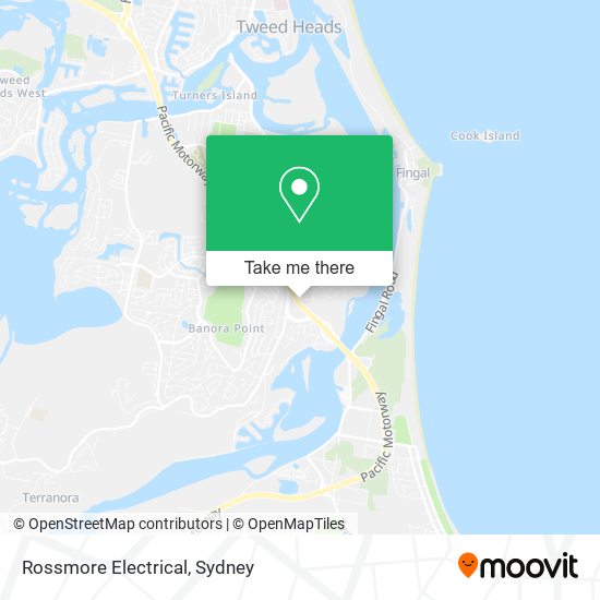 Mapa Rossmore Electrical