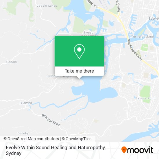 Evolve Within Sound Healing and Naturopathy map