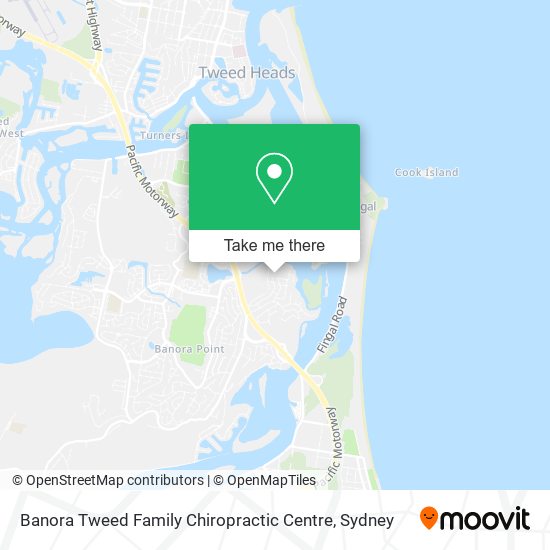 Banora Tweed Family Chiropractic Centre map