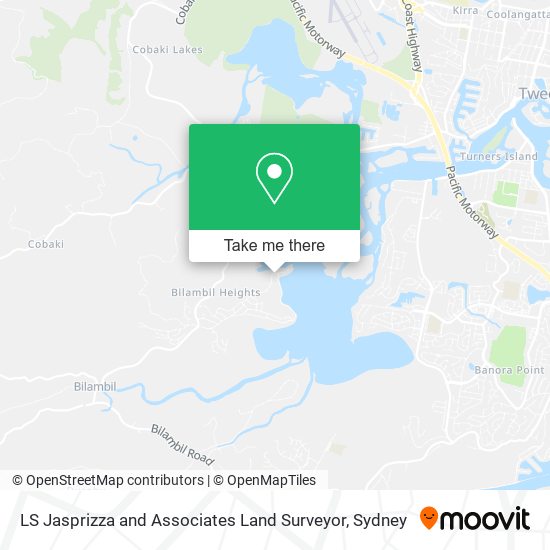 LS Jasprizza and Associates Land Surveyor map