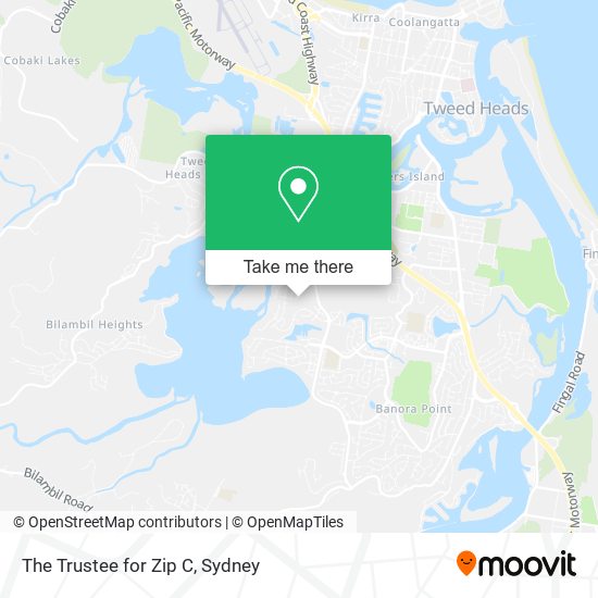 The Trustee for Zip C map
