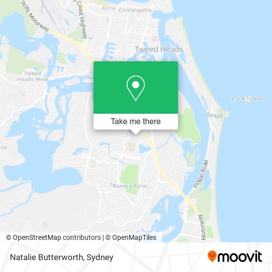 Natalie Butterworth map