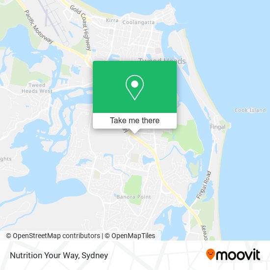 Nutrition Your Way map