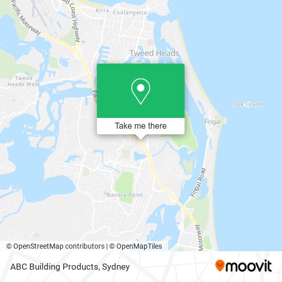 ABC Building Products map