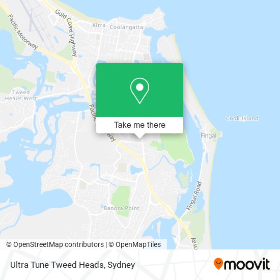 Mapa Ultra Tune Tweed Heads