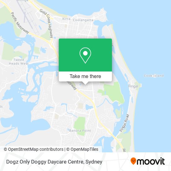 Mapa Dogz Only Doggy Daycare Centre