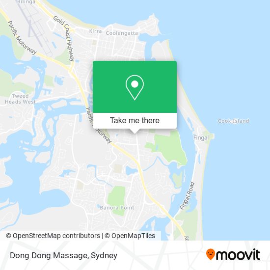Mapa Dong Dong Massage