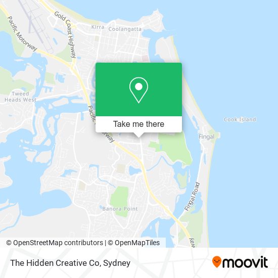 The Hidden Creative Co map