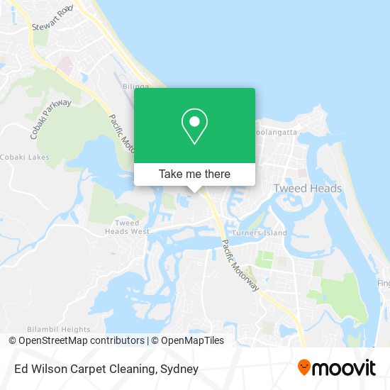 Mapa Ed Wilson Carpet Cleaning