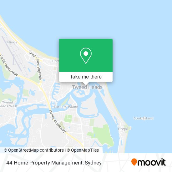 44 Home Property Management map