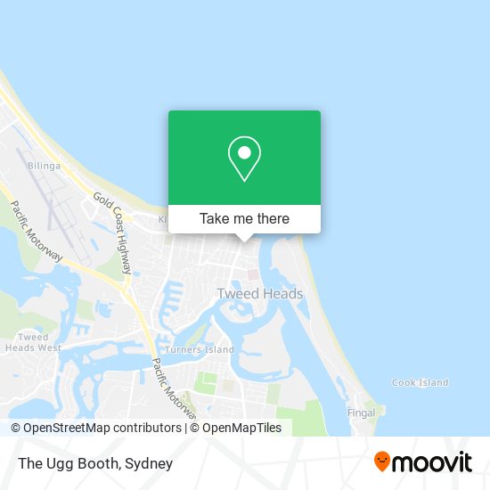 The Ugg Booth map