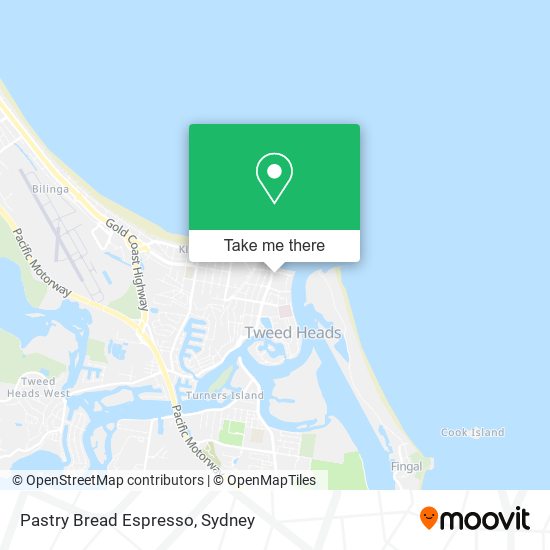 Pastry Bread Espresso map
