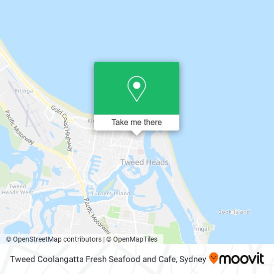 Tweed Coolangatta Fresh Seafood and Cafe map