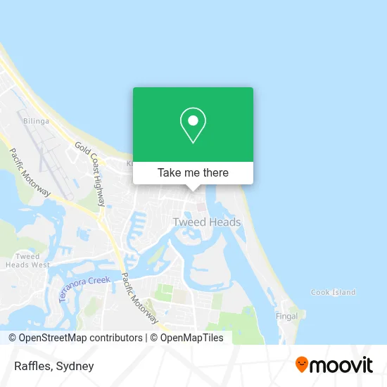 Raffles map