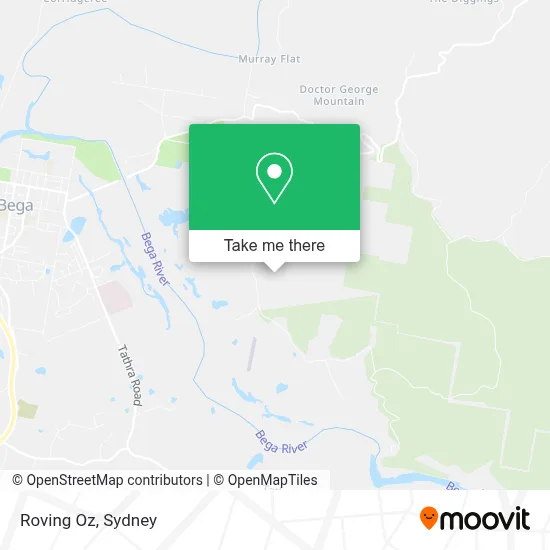 Roving Oz map