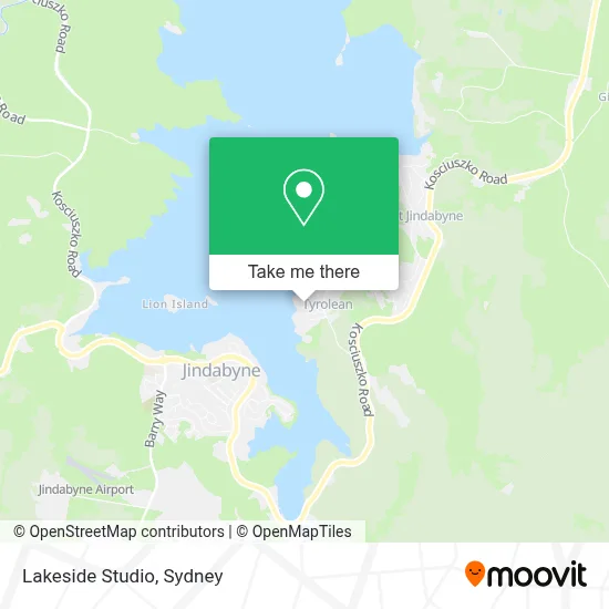 Mapa Lakeside Studio