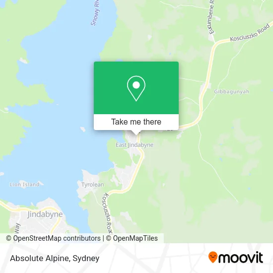 Mapa Absolute Alpine