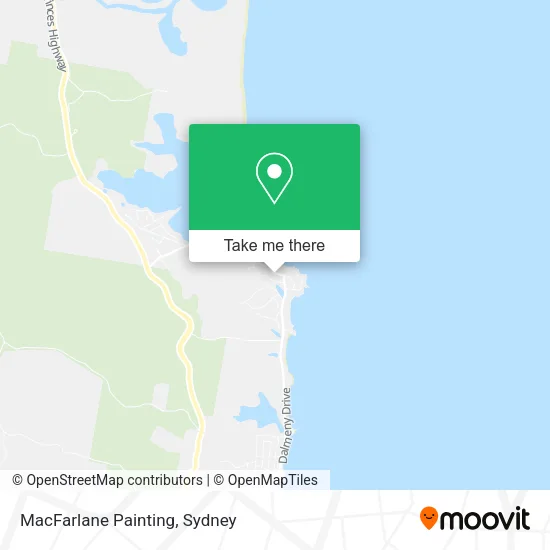 MacFarlane Painting map