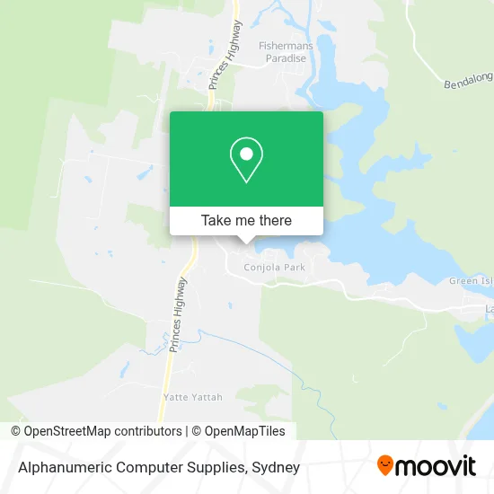 Mapa Alphanumeric Computer Supplies