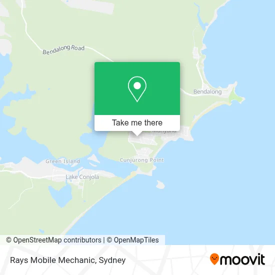 Rays Mobile Mechanic map
