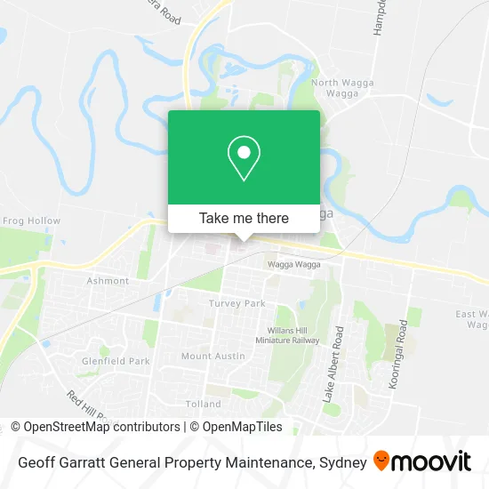 Geoff Garratt General Property Maintenance map