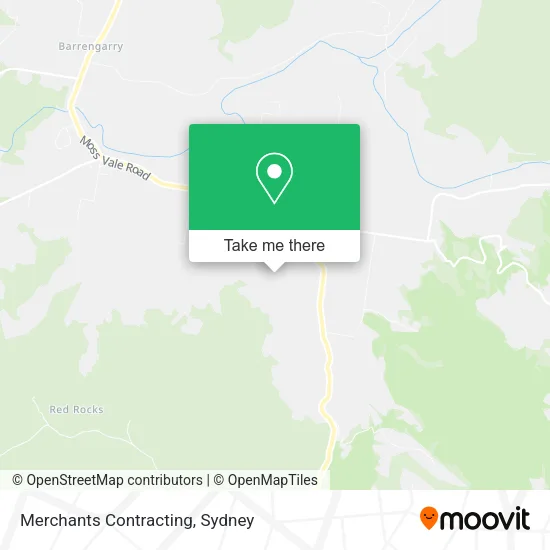 Merchants Contracting map