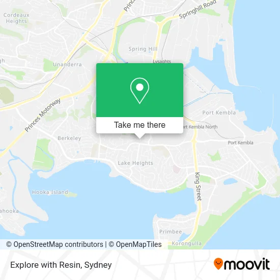 Explore with Resin map