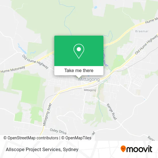 Mapa Allscope Project Services
