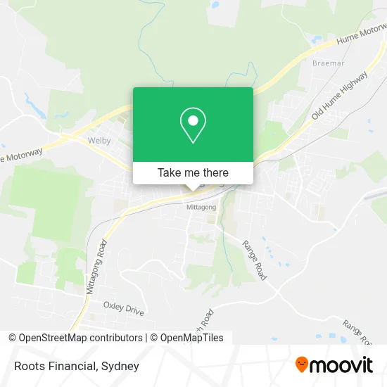 Roots Financial map