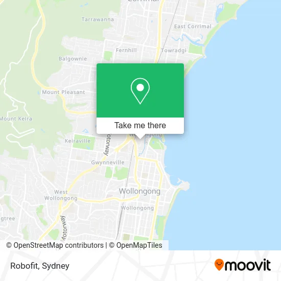 Mapa Robofit