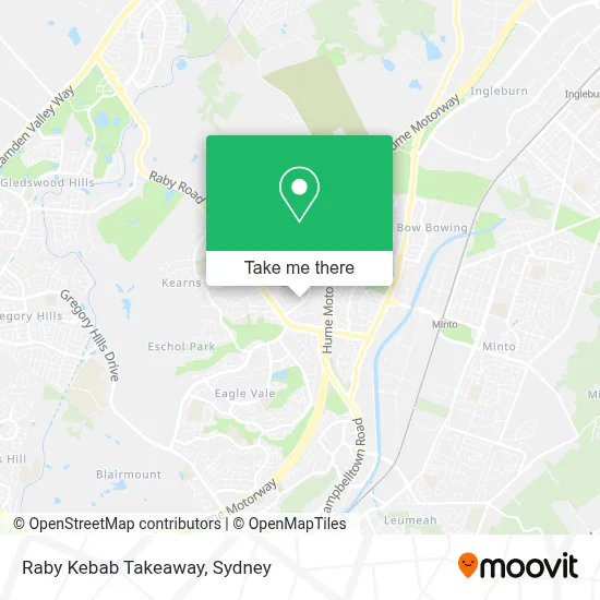 Raby Kebab Takeaway map