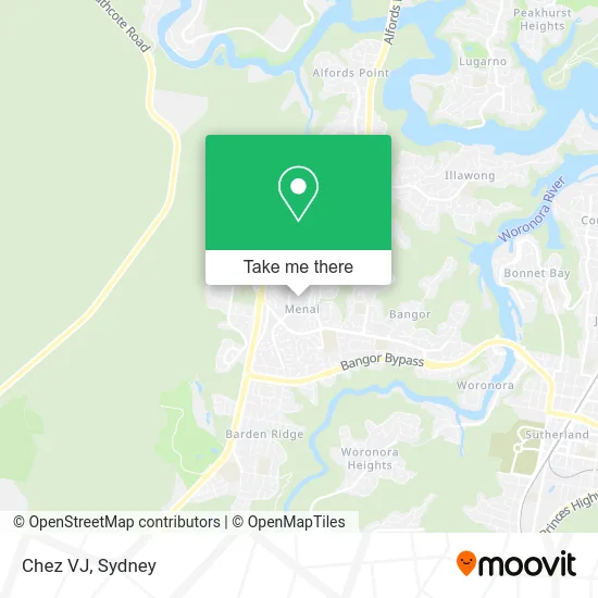Chez VJ map