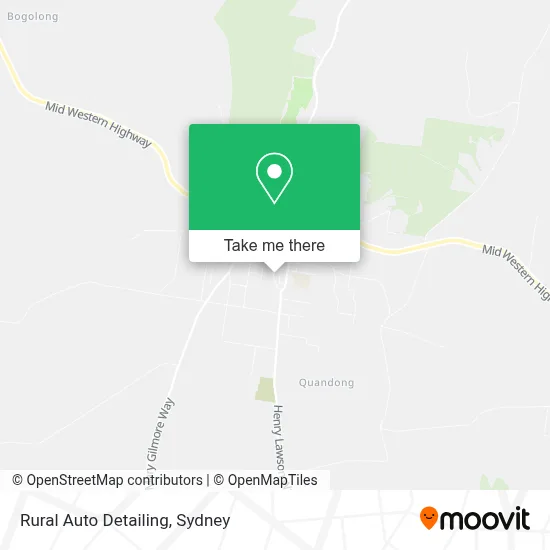 Rural Auto Detailing map