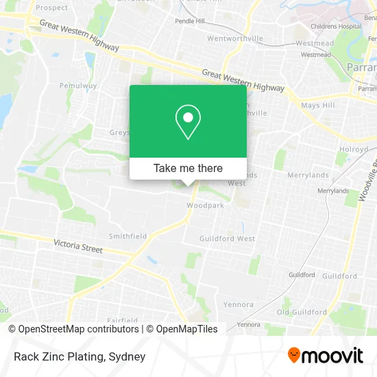 Rack Zinc Plating map