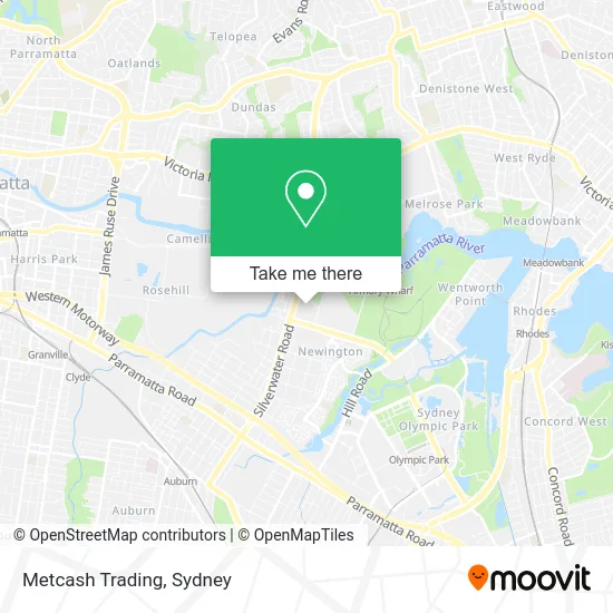 Metcash Trading map