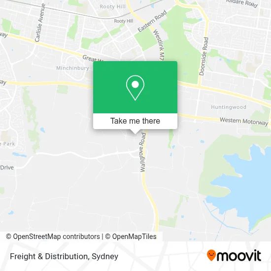 Mapa Freight & Distribution