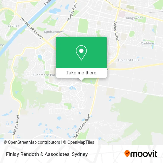 Finlay Rendoth & Associates map