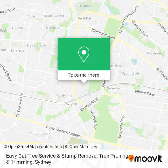 Mapa Easy Cut Tree Service & Stump Removal Tree Pruning & Trimming